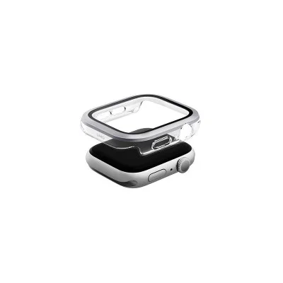 Glass&nbsp;Screen Watch Case With Tempered 42Mm Uniq Voute - Silver